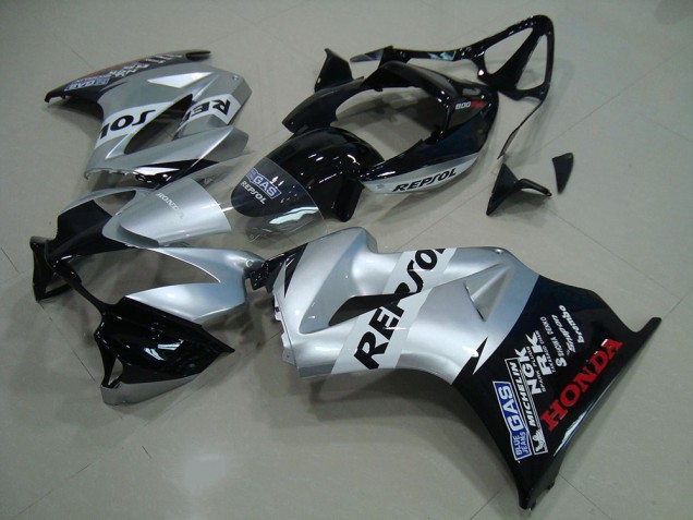 VFR 800 02-13 Motorrad Verkleidung - Silber Repsol VFR 800 02-13 Motorrad Verkleidung - Silber Repsol