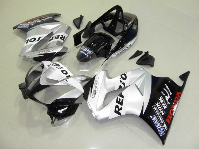 VFR 800 02-13 Motorrad Verkleidungen - Silber Repsol VFR 800 02-13 Motorrad Verkleidungen - Silber Repsol