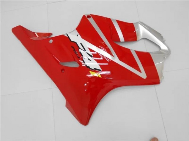 CBR 600 F4i 01-03 Motorrad Verkleidungen - Silber Rot CBR 600 F4i 01-03 Motorrad Verkleidungen - Silber Rot