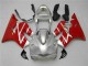 CBR 600 F4i 01-03 Motorrad Verkleidungen - Silber Rot CBR 600 F4i 01-03 Motorrad Verkleidungen - Silber Rot