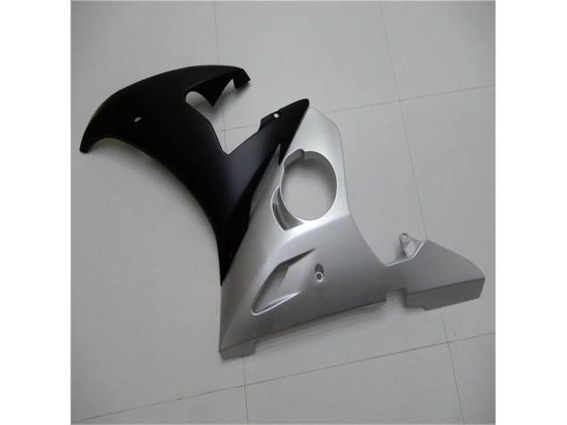R6 03-05 Motorrad Verkleidungen - Silber Schwarz R6 03-05 Motorrad Verkleidungen - Silber Schwarz
