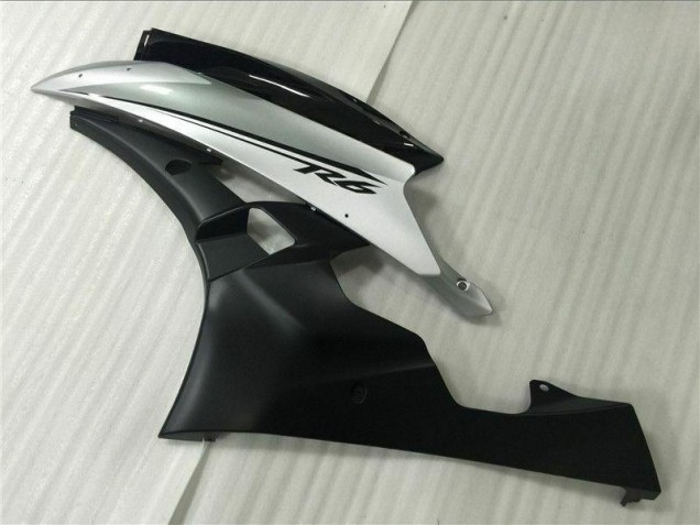 R6 06-07 Motorrad Verkleidungen & Plastik - Silber Schwarz R6 06-07 Motorrad Verkleidungen & Plastik - Silber Schwarz