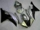 R6 08-16 Motorrad Verkleidungen - Silber Schwarz R6 08-16 Motorrad Verkleidungen - Silber Schwarz