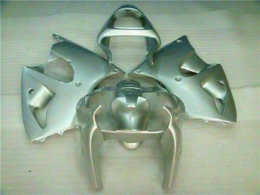 ZX6R 00-02 Motorrad Verkleidungen - Silber