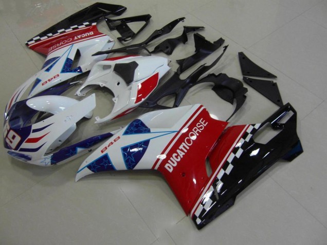 Ducati 848 1098 1198 07-14 Motorrad Verkleidungen - Stern Ducati 848 1098 1198 07-14 Motorrad Verkleidungen - Stern