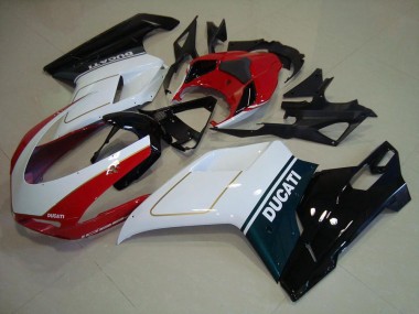 Ducati 848 1098 1198 07-14 Motorrad Verkleidungen - Tri Color
