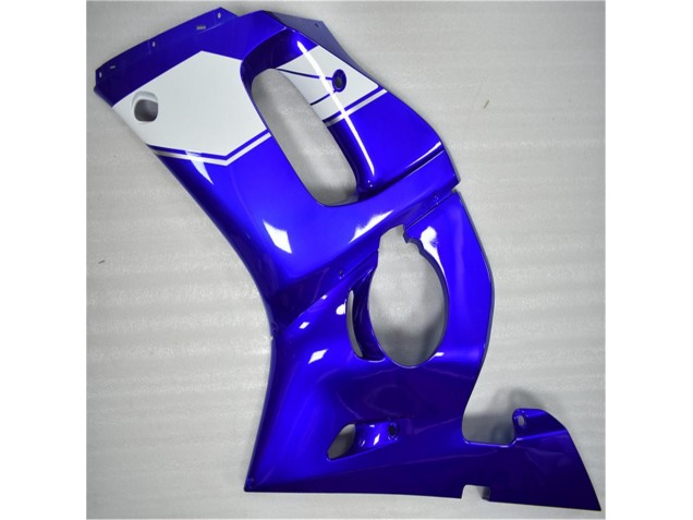 R6 98-02 Motorrad Verkleidungen - Weiß Blau R6 98-02 Motorrad Verkleidungen - Weiß Blau