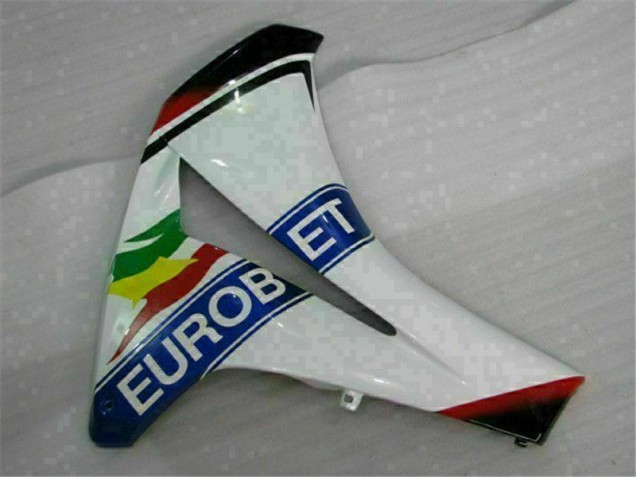 CBR 1000 RR 08-11 Motorrad Verkleidungen - Weiß Blau Rot Eurobet Lee CBR 1000 RR 08-11 Motorrad Verkleidungen - Weiß Blau Rot Eurobet Lee