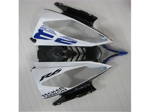 R6 08-16 Motorrad Verkleidungen - Weiß Blau Schwarz R6 08-16 Motorrad Verkleidungen - Weiß Blau Schwarz