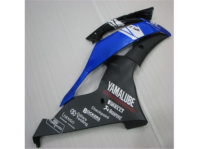 R6 08-16 Motorrad Verkleidungen - Weiß Blau Schwarz R6 08-16 Motorrad Verkleidungen - Weiß Blau Schwarz