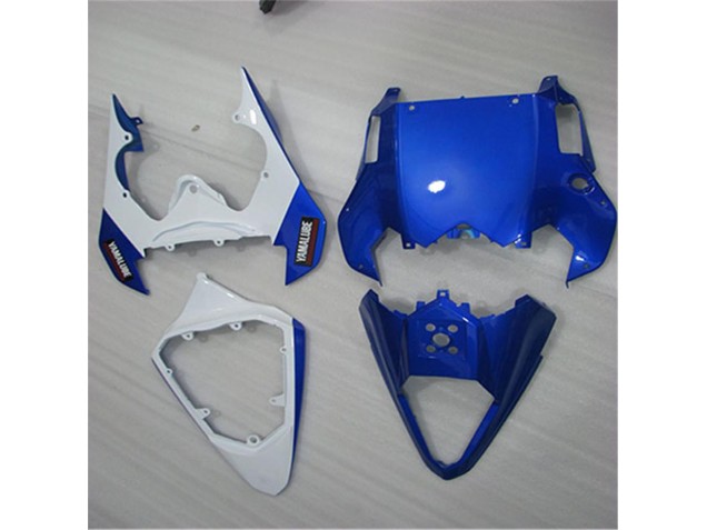 R6 08-16 Motorrad Verkleidungen - Weiß Blau Schwarz R6 08-16 Motorrad Verkleidungen - Weiß Blau Schwarz