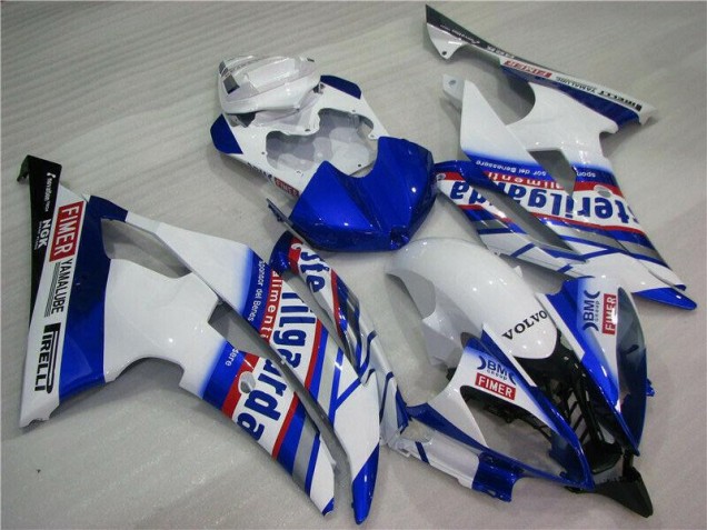 R6 08-16 Motorrad Verkleidungen - Weiß Blau Sterilgarda Volvo R6 08-16 Motorrad Verkleidungen - Weiß Blau Sterilgarda Volvo