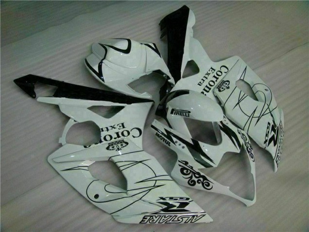 GSXR 1000 K5 05-06 Motorrad Vollverkleidung - Weiß GSXR 1000 K5 05-06 Motorrad Vollverkleidung - Weiß