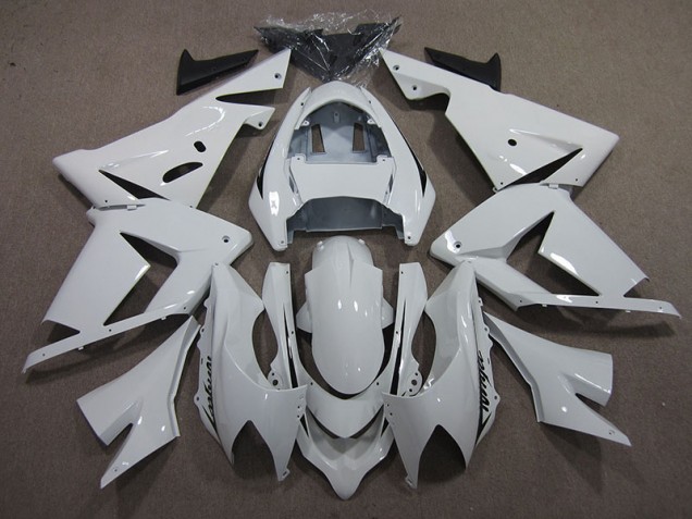 ZX10R 03-05 Motorrad Verkleidungen - Weiß Ninja ZX10R 03-05 Motorrad Verkleidungen - Weiß Ninja