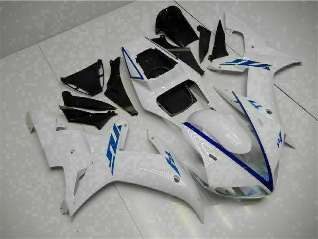 R1 02-03 Motorrad Verkleidungen & Plastik - Weiß