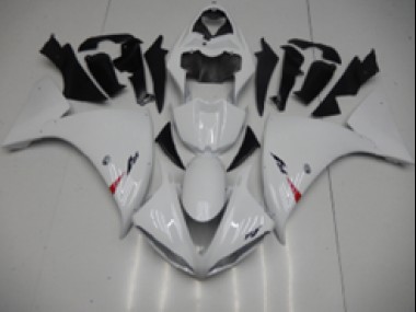 R1 09-11 Motorrad Verkleidungen - Weiß
