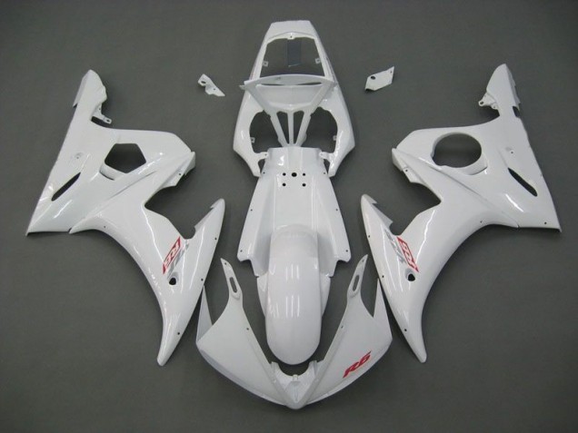 R6 03-05 Motorrad Verkleidungen - Weiß R6 03-05 Motorrad Verkleidungen - Weiß