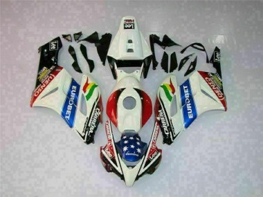 CBR 1000 RR 04-05 Motorrad VollVerkleidungen & Plastik - Weiß Rot