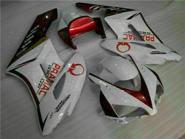 CBR 1000 RR 04-05 Motorrad Vollverkleidung - Weiß Rot CBR 1000 RR 04-05 Motorrad Vollverkleidung - Weiß Rot