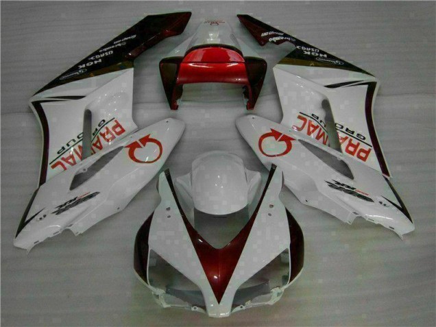 CBR 1000 RR 04-05 Motorrad Vollverkleidung - Weiß Rot CBR 1000 RR 04-05 Motorrad Vollverkleidung - Weiß Rot