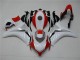 CBR 1000 RR 08-11 Motorrad Verkleidungen - Weiß Rot CBR 1000 RR 08-11 Motorrad Verkleidungen - Weiß Rot