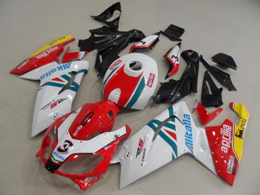 RS 125 06-11 Motorrad Verkleidungen - Weiß Rot Grün