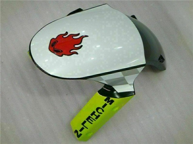 ZX6R 09-12 Motorrad Verkleidungen - Weiß Rot H. Energy ZX6R 09-12 Motorrad Verkleidungen - Weiß Rot H. Energy