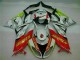ZX6R 09-12 Motorrad Verkleidungen - Weiß Rot H. Energy ZX6R 09-12 Motorrad Verkleidungen - Weiß Rot H. Energy