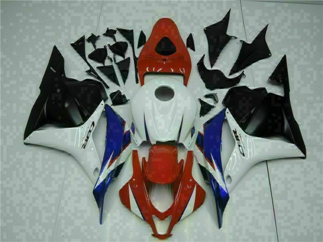 CBR 600 RR 09-12 Motorrad Verkleidungen - Weiß Rot Schwarz Blau CBR 600 RR 09-12 Motorrad Verkleidungen - Weiß Rot Schwarz Blau