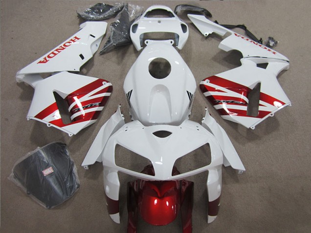 CBR 1000 RR 04-05 Motorrad Verkleidung - Weiß Rot Schwarz CBR 1000 RR 04-05 Motorrad Verkleidung - Weiß Rot Schwarz