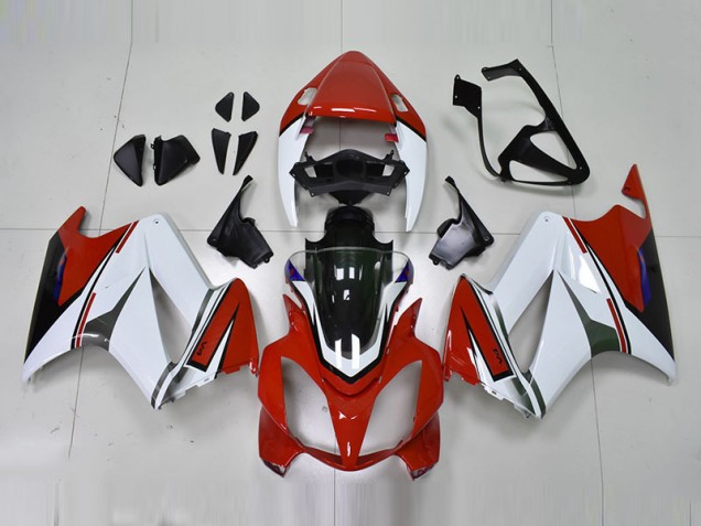 VFR 800 02-13 Motorrad Verkleidungen - Weiß Rot VFR 800 02-13 Motorrad Verkleidungen - Weiß Rot