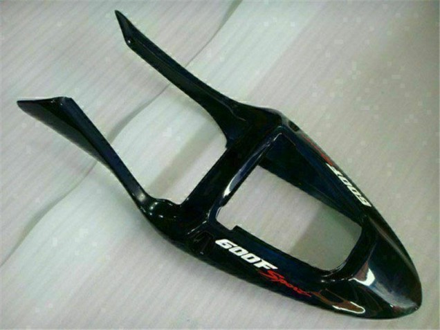 CBR 600 F4i 01-03 Motorrad Verkleidung - Weiß Schwarz CBR 600 F4i 01-03 Motorrad Verkleidung - Weiß Schwarz