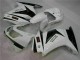 EX250 08-12 Motorrad Verkleidungen - Weiß Schwarz EX250 08-12 Motorrad Verkleidungen - Weiß Schwarz