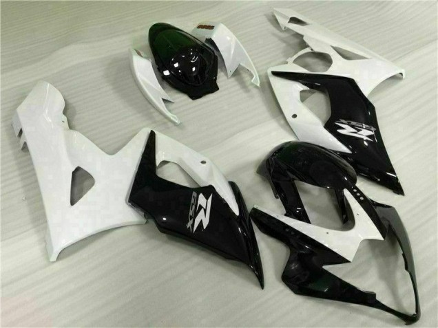 GSXR 1000 K5 05-06 Motorrad Verkleidungen - Weiß Schwarz GSXR 1000 K5 05-06 Motorrad Verkleidungen - Weiß Schwarz