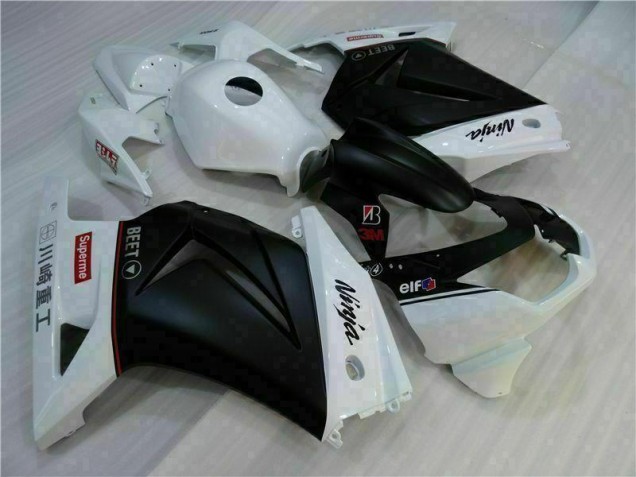 EX250 08-12 Motorrad Verkleidungen - Weiß Schwarz Ninja EX250 08-12 Motorrad Verkleidungen - Weiß Schwarz Ninja