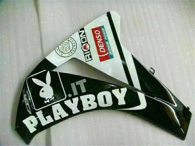 CBR 1000 RR 08-11 Motorrad Verkleidung - Weiß Schwarz Playboy CBR 1000 RR 08-11 Motorrad Verkleidung - Weiß Schwarz Playboy