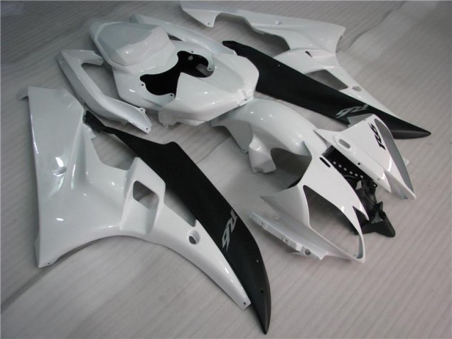 R6 06-07 Motorrad Verkleidungen - Weiß Schwarz R6 06-07 Motorrad Verkleidungen - Weiß Schwarz