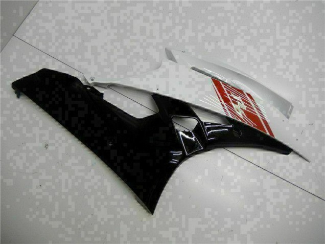 R6 06-07 Motorrad Vollverkleidung - Weiß Schwarz R6 06-07 Motorrad Vollverkleidung - Weiß Schwarz