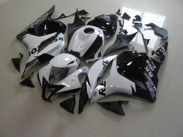 CBR 600 RR 09-12 Motorrad Verkleidungen - Weiß Schwarz Repsol CBR 600 RR 09-12 Motorrad Verkleidungen - Weiß Schwarz Repsol