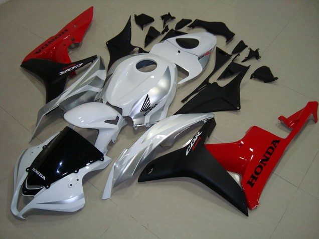 CBR 600 RR 07-08 Motorrad Verkleidung - Weiß Schwarz Rot CBR 600 RR 07-08 Motorrad Verkleidung - Weiß Schwarz Rot