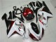 ZX6R 07-08 Motorrad Verkleidungen - Weiß Schwarz Rot ZX6R 07-08 Motorrad Verkleidungen - Weiß Schwarz Rot