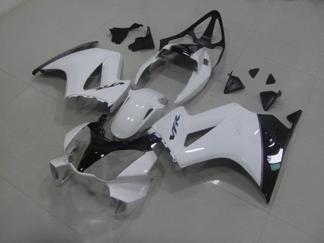 VFR 800 02-13 Motorrad Verkleidungen - Weiß Schwarz VFR 800 02-13 Motorrad Verkleidungen - Weiß Schwarz
