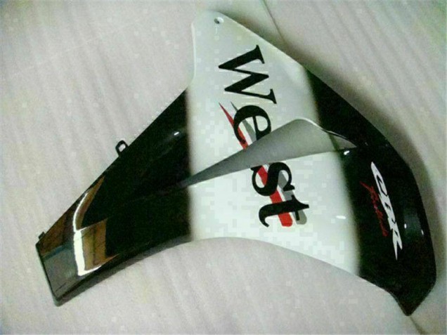 CBR 1000 RR 08-11 Motorrad Verkleidungen - Weiß Schwarz West CBR 1000 RR 08-11 Motorrad Verkleidungen - Weiß Schwarz West