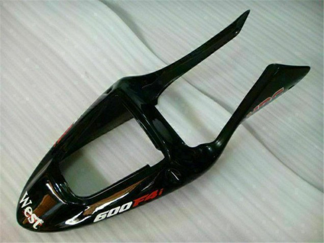 CBR 600 F4i 01-03 Motorrad Verkleidungen - Weiß Schwarz West CBR 600 F4i 01-03 Motorrad Verkleidungen - Weiß Schwarz West