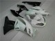 ZX6R 09-12 Motorrad Verkleidung - Weiß Schwarz ZX6R 09-12 Motorrad Verkleidung - Weiß Schwarz