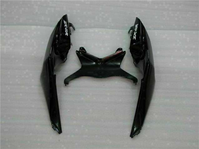 ZX6R 09-12 Motorrad Verkleidung - Weiß Schwarz ZX6R 09-12 Motorrad Verkleidung - Weiß Schwarz