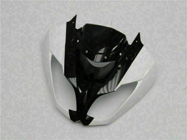 ZX6R 09-12 Motorrad Verkleidungen - Weiß Schwarz ZX6R 09-12 Motorrad Verkleidungen - Weiß Schwarz