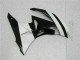 ZX6R 09-12 Motorrad Verkleidungen - Weiß Schwarz ZX6R 09-12 Motorrad Verkleidungen - Weiß Schwarz