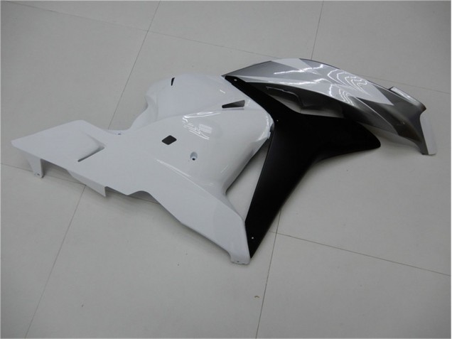 CBR 600 RR 09-12 Motorrad Verkleidungen - Weiß Silber Schwarz CBR 600 RR 09-12 Motorrad Verkleidungen - Weiß Silber Schwarz
